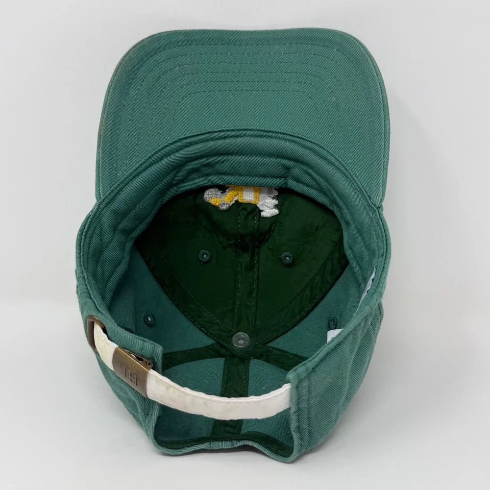 Harding Lane Kids Green Needlepoint Excavator Construction Baseball Hat Cap